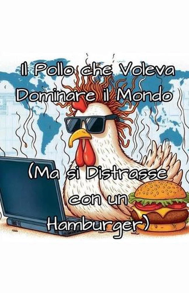 Il Pollo che Voleva Dominare il Mondo (Ma si Distrasse con un Hamburger) by Nat  - Image 1 of 1