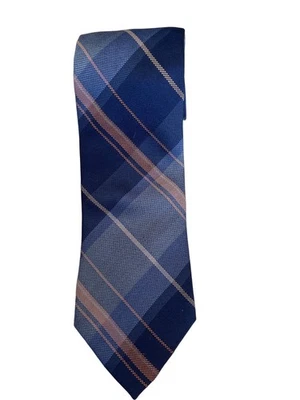 Мужской синий клетчатый галстук Merona 6a - Изображение 1 из 4