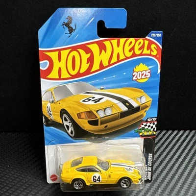 Ferrari 365 GTB4 Competizion Hw RaceDay amarillo #222 Hot Wheels 2025 Foto 1 de 4