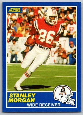 1989 Score Stanley Morgan New England Patriots #51 - Image 1 of 2