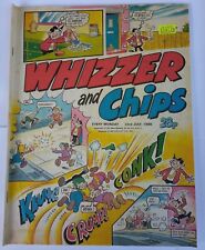 UK Comics Whizzer and Chips 23rd July 1988 Childrens Kids Humour  British