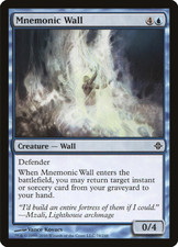 Magic the Gathering (MTG) Blue - x4 Mnemonic Wall - Rise of the Eldrazi