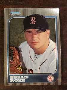 1997 Bowman Chrome Brian Rose #125 Boston Red Sox - Picture 1 of 2