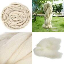 Wool White Roving Wool & Fibres
