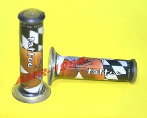 MANOPOLE IN GOMMA ARIETE MODELLO TATTOO TRASPARENTI MENTASTI 1684TA Ø 22/24 - Foto 1 di 1