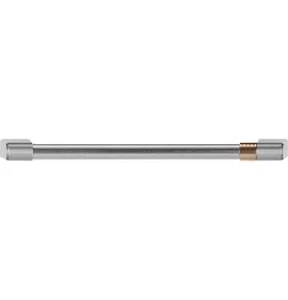 GE CAFE BRUSHED STAINLESS STEEL KIT DOUBLE SET 2 HANDLES FOR DISHWASHER NEW BOX - Imagen 1 de 9