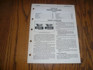 1984 Chevy Caprice Impala Monte Carlo El Camino Service Pages - Engine Cooling - Picture 1 of 4