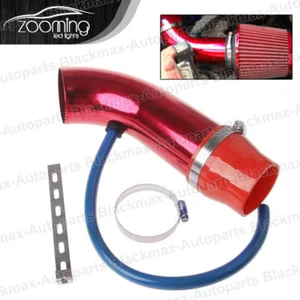 Kit universal de inducción de tubería de aluminio de admisión de aire frío para automóvil de 3" manguera de tubería exterior - Imagen 1 de 12