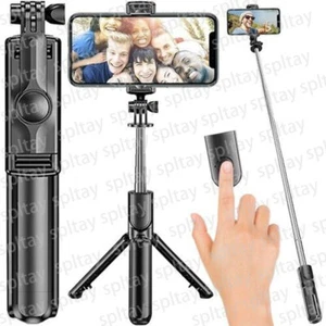 Trípode para móvil Selfie Stick Bluetooth con mando a distancia 360 grados Selfie universal - Imagen 1 de 16