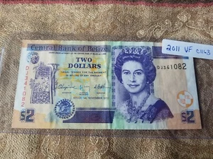 Belize 2 Dollars 2011 sehr schön - C1163 Tarif inkl - Bild 1 von 2