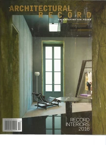 ARCHITECTURAL RECORD MAGAZINE #10 OCT 2016, RECORD INTERIORS 2016 - Picture 1 of 1