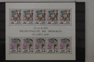 B1 Europa Cept Monaco Block 39 gestempelt Block 44 postfrisch - Bild 1 von 2