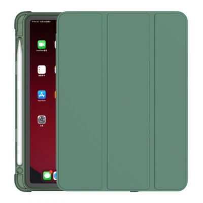 PU Leather Smart Case with Pencil Holder For iPad Pro 11 Air 5/4/3 10th 9th 8th - Image 1 of 4
