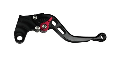 1 x black short motorcycle brake lever red for Kawasaki zr-7/s 1999 - 2003 - Image 1 of 4