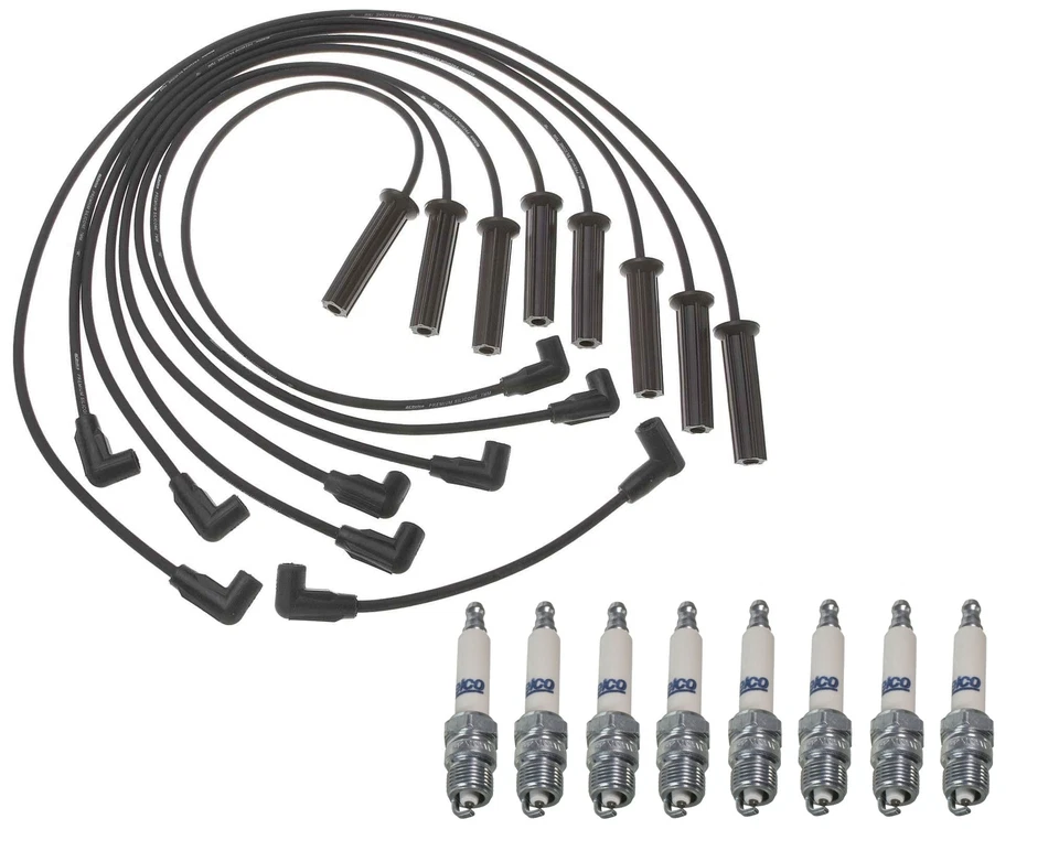 Conjunto de 8 velas de ignição Pro ACDelco Rapidfire kit para Chevy GMC P6500 V8 - Imagem 1 de 1