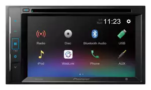 Pioneer 6.2" Double DIN AV Receiver - AVHA245BT - Picture 1 of 3