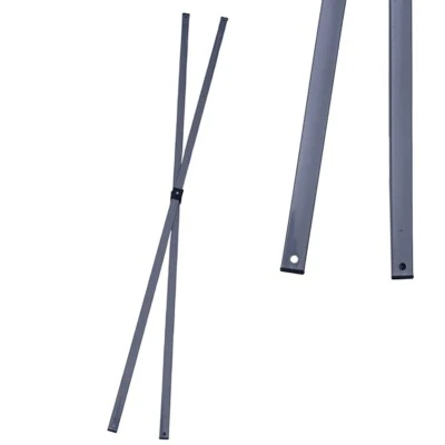 UNBEATABLEOFFERS Gazebo X Cross Bar 79 & 81cm Replacement Spare Part for Pop Up Gazebo Frame-Grey