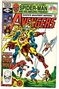 Avengers 214 (1981) Capture the Ghost Rider, Cent. Engel (aus XMen App) - Bild 1 von 1