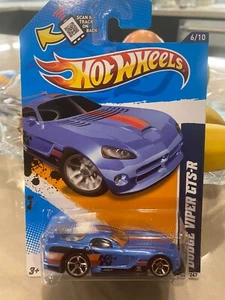 2012 Hot Wheels #146 Performance- K&N 6/10 DODGE VIPER GTS-R Blue Variant wMC5Sp - Picture 1 of 1