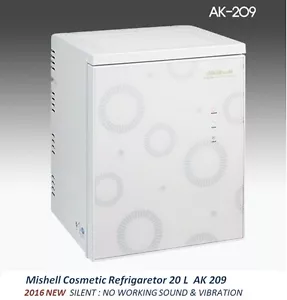 NEW Mishell Cosmetic Refrigerator 20 L AK 209 Silent Design & Smart Temp Control - Picture 1 of 9