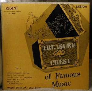 Treasure Chest of Famous Music Vol. 2 - Regent Microgroove MG7001 33rpm Album - Picture 1 of 3