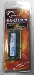 G-Skill SO-DIMM F3-10600CL9D-8GBSQ DDR3-1333 PC3-1066 8GB Memory Module *NEW* - Picture 1 of 2