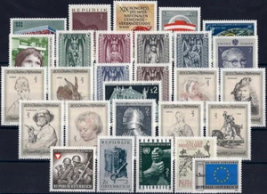 1969 "Austria" Complete Year set with Opera Sheet VF/MNH! CAT 32$ pay only 20% - Picture 1 of 2