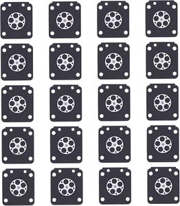 Gruppo Guarnizioni Diaframma Misuratore A015019 per Carburatori Zama, Confezione da 20 - Foto 1 di 12