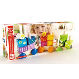 Hape Trainset Fantasia Blocchi Treno Legno Bambino Bambini 18 Mesi+ Nuovo Con Scatola - Foto 1 di 5