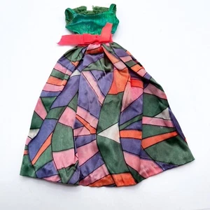 Vestido Muñeca Barbie Vintage Envolturas Arco Iris #1798 (Leer) - Imagen 1 de 10
