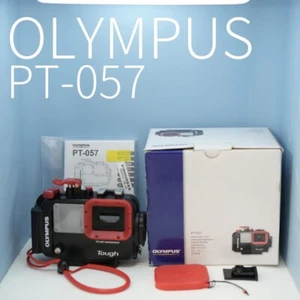 OLYMPUS PT-057 Waterproof Protector w/box, manual From Japan Fedex Excellent+++ - Picture 1 of 8