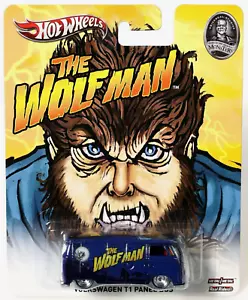 A12 1/64 Hot Wheels Volkswagen T1 Panel Bus The Wolf Man Universal Monsters - Picture 1 of 1