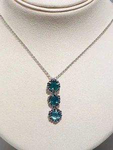 Giovanni Raspini Pendente Cascata Blue Ivy 12426 - Gioielleria Ottaviani Roma - Foto 1 di 3