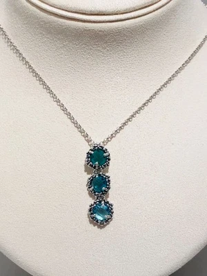 Giovanni Raspini Pendente Cascata Blue Ivy 12426 - Gioielleria Ottaviani Roma - Immagine 1 di 3