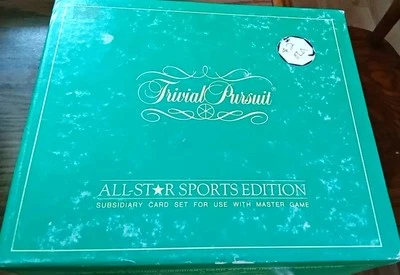 1981 Trivial Pursuit ALL-STAR SPORTS Edition Subsidiary Card, 1000 Cards - Image 1 of 4