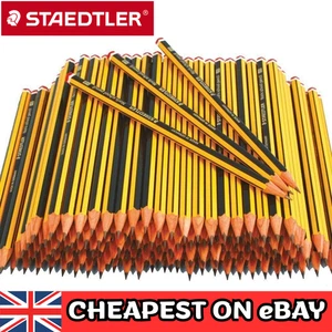 Lápices Staedtler Noris 1-100 HB oficina escuela artesanía arte dibujo resistente a la rotura - Imagen 1 de 5