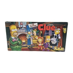 I Simpson Indizio Gioco da Tavolo 100% Completo 2000 Hasbro USAopoly - Foto 1 di 11
