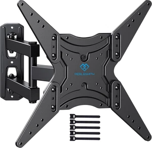 Supporto TV Braccio Girevole Estendibile per TV 26-60", Base Universale, Fino a  - Foto 1 di 12
