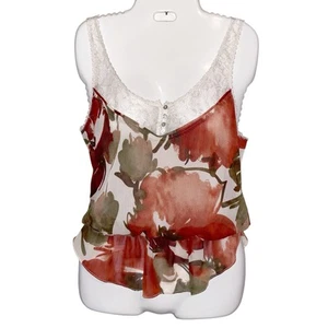 Abercrombie & Fitch Top Womens Small Vintage Babydoll  90s Y2K Forest Fairy - Picture 1 of 14