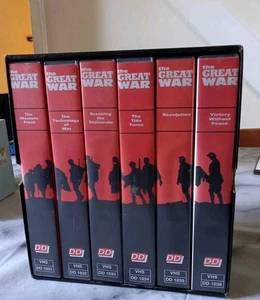 The Great War 6 Videos PAL VHS Video Box Set  - Bild 1 von 8