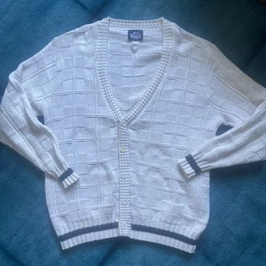 Vintage Woolrich Mens 100% Cotton Cardigan  Sweater Size Large Knit Grandpa - Picture 1 of 14