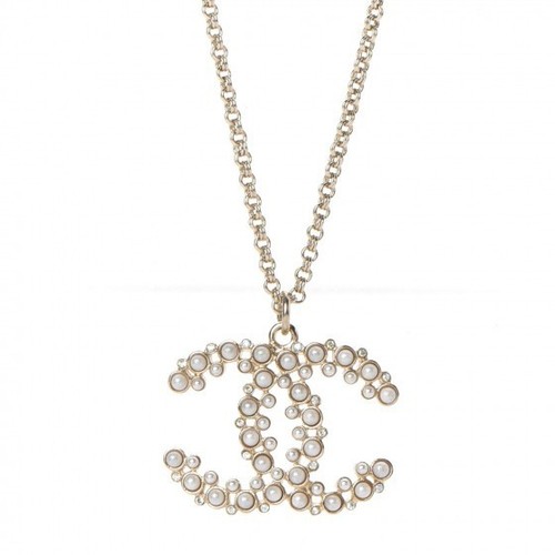 Collana Chanel Perla CC Rara Ciondolo Oro