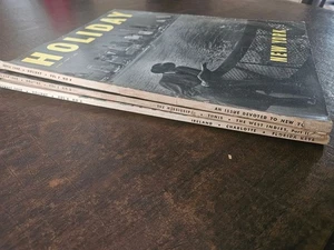 Holiday magazine lot x3 1949 March April Dec New York / Ireland / Mississippi - Picture 1 of 10
