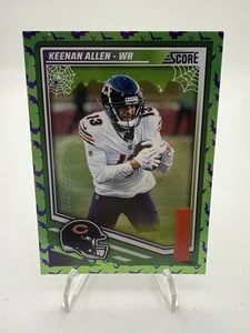 2025 Panini Score-A-Treat #260 Keenan Allen Chicago Bears Green Bats /399 - Picture 1 of 3