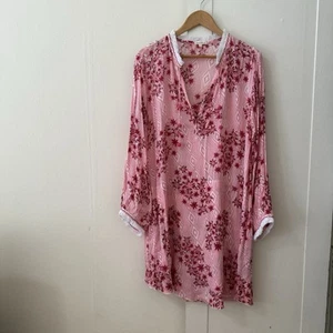 Poupette St Barth Damen Tunika Coverup Kleid Gr. XL Strand Urlaub Kreuzfahrt - Bild 1 von 15