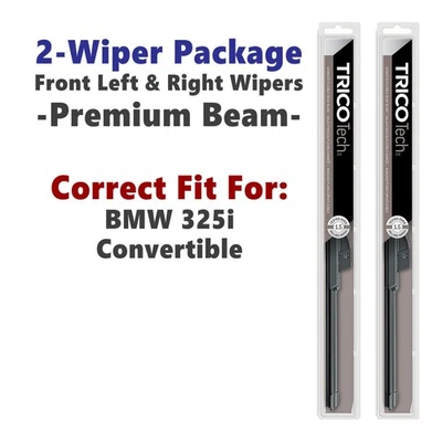 Limpiaparabrisas 2pk limpiaparabrisas de haz para BMW 325i convertible 1992-1993 - 19200x2 Foto 1 de 4