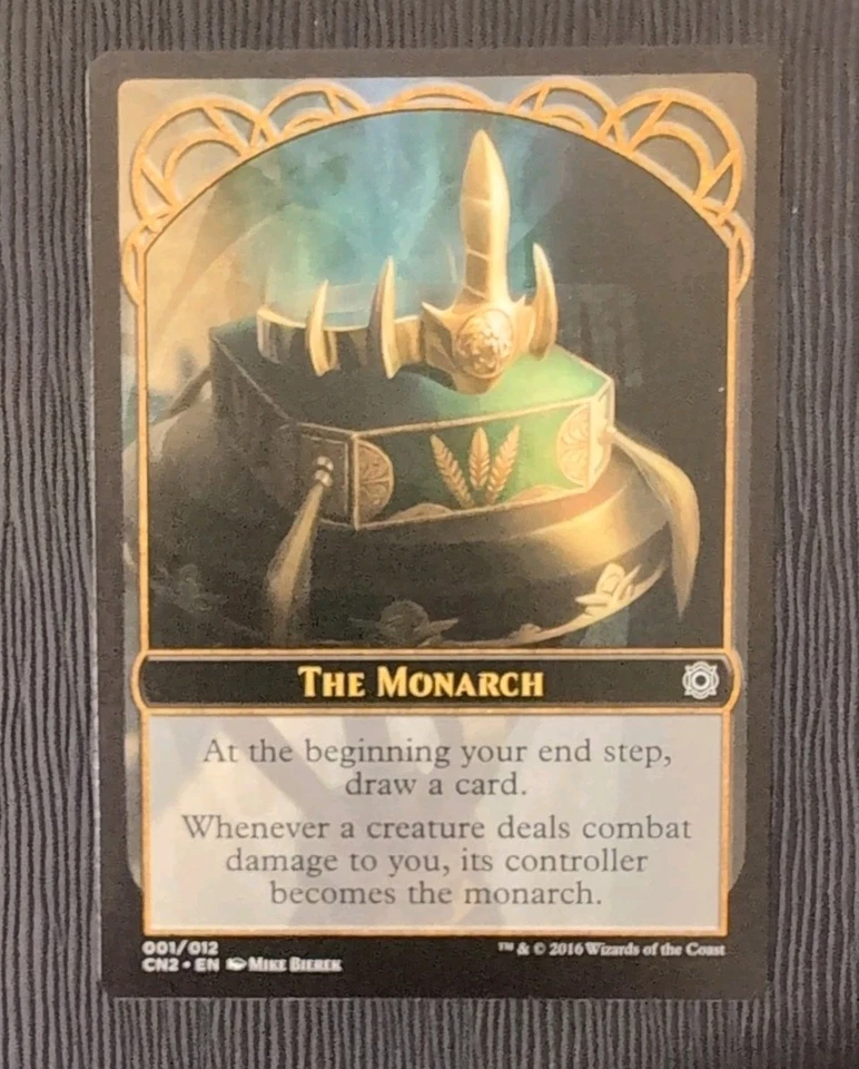 The Monarch Token LP Conspiracy: Take the Crown CN2 #001 English Regular MTG - Image 1 of 1