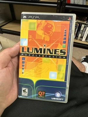 Lumines Puzzle Fusion SONY PSP PlayStation Portable  2005 CIB Tested - Image 1 of 4