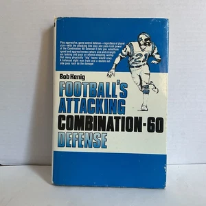 FOOTBALL'S ATTACKING COMBINATION-60 DEFENSE By Bob Kenig - Hardcover *Excellent* - Imagen 1 de 7