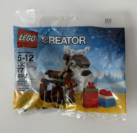LEGO CREATOR: Reindeer (30474) New in sealed polybag   Retired